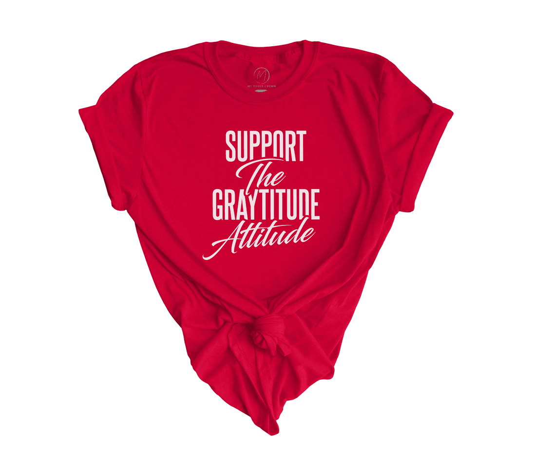 Support the Graytitude Attitude Tee (+ 7 more colors)