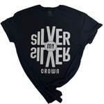 Load image into Gallery viewer, Silver and Proud Interactive QR Code Tee

