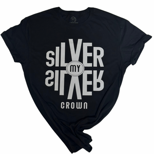 Silver and Proud Interactive QR Code Tee