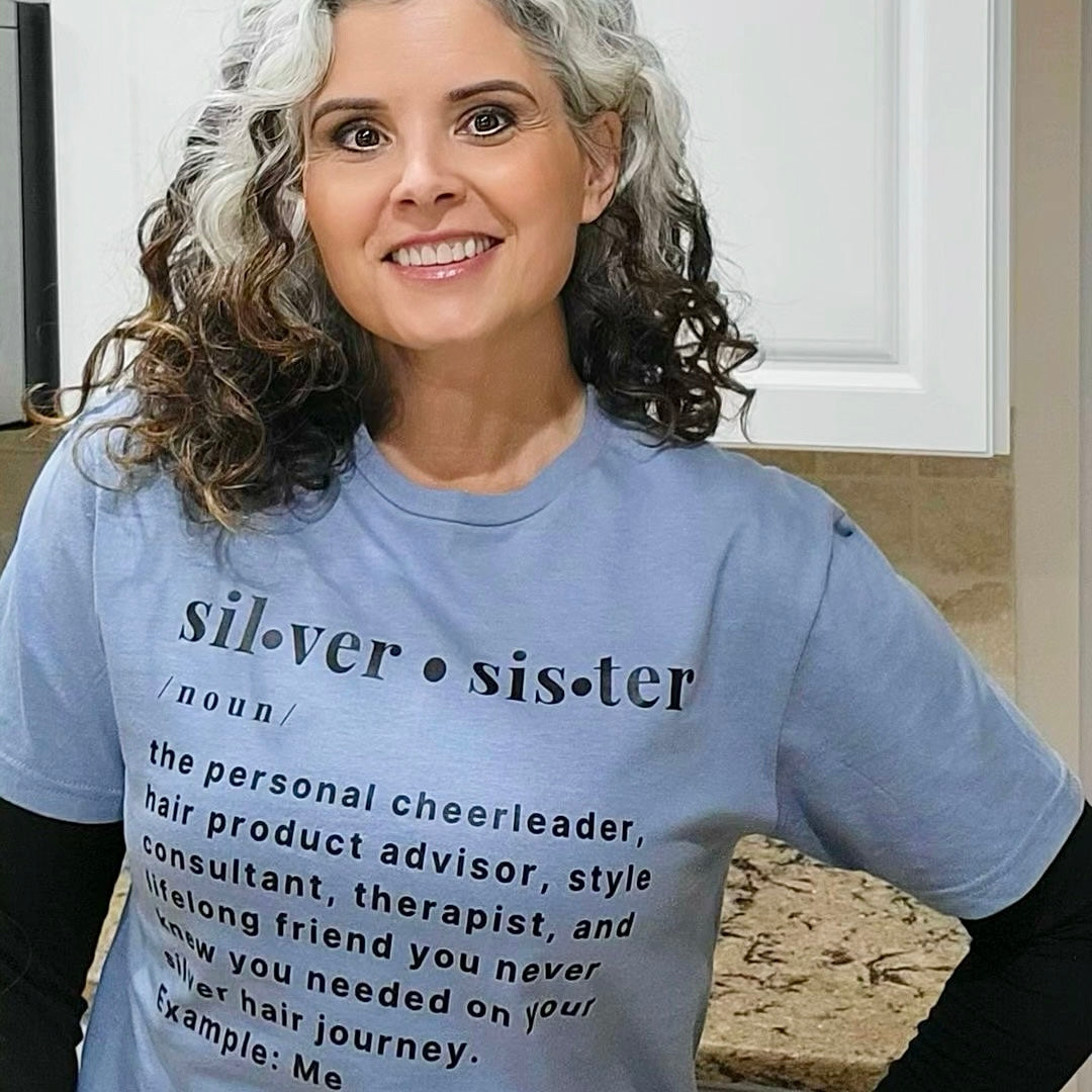 Silver Sister Definition Tee
