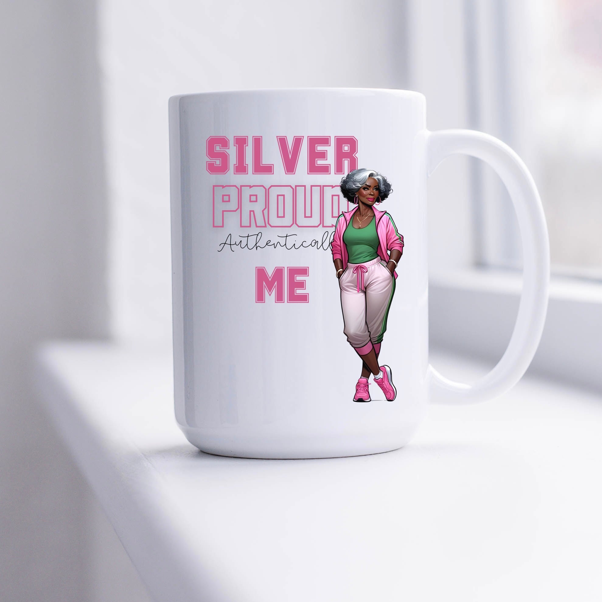Silver Proud Authentically Me Mug