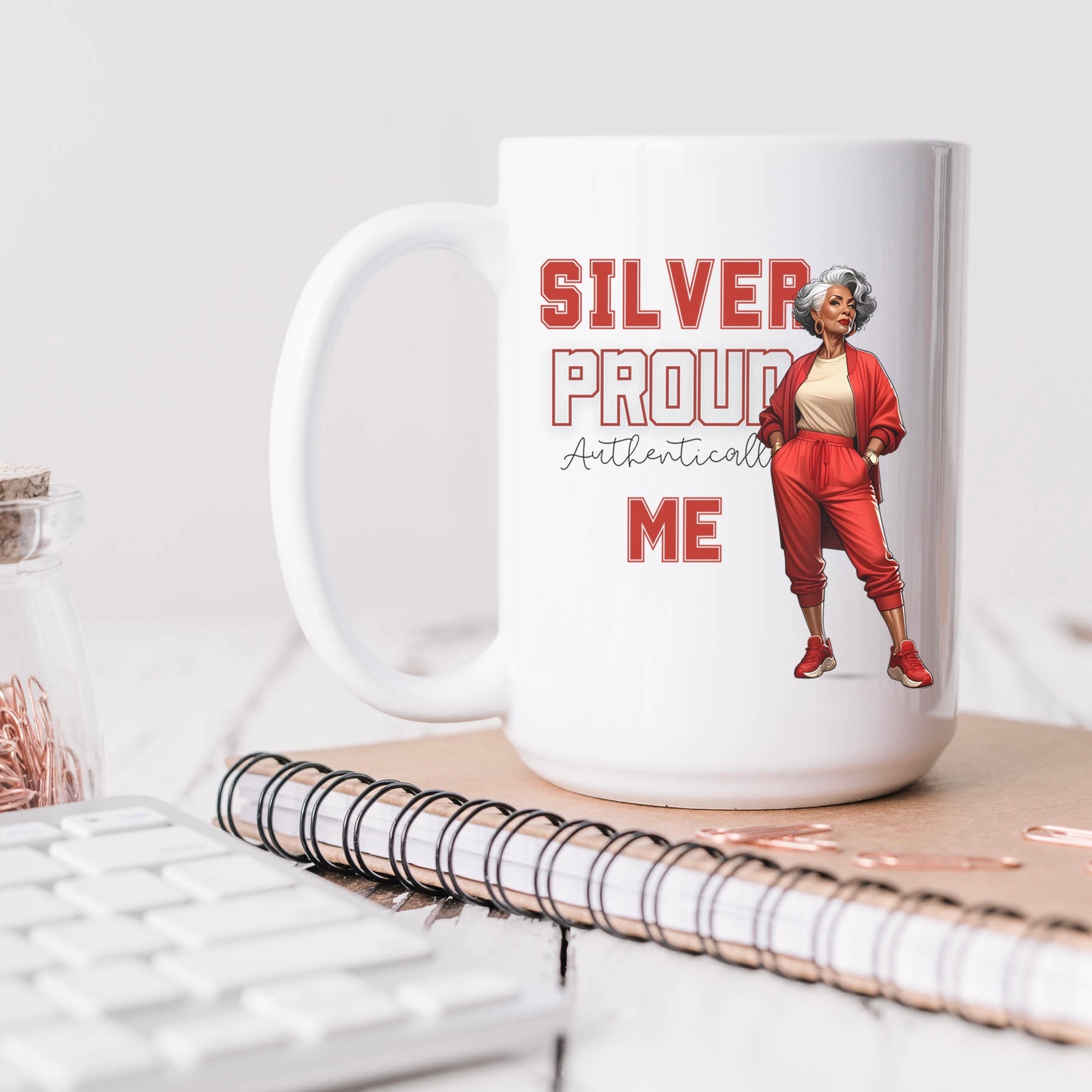 Silver Proud Authentically Me Mug