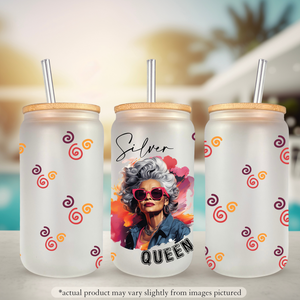 Cute Cups with Straws for Women on the Silver Hair Journey | Silver Queen