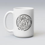 Load image into Gallery viewer, Yes I Am Going Gray Mug
